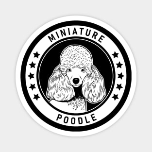 Miniature Poodle Fan Gift Magnet